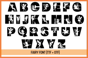 Alternative view of Fairy Font