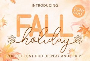 Fall Holiday Font