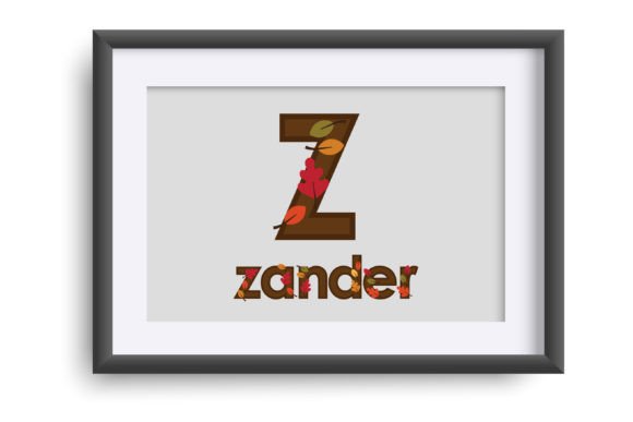 Fall Leaves Font - Image 4