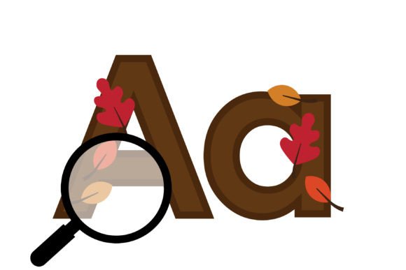 Fall Leaves Font - Image 6