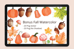 Alternative view of Fall Vibes Font
