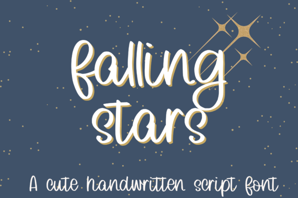 Falling Stars Font