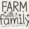 Farm Family Bundle Font