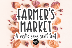 Farmer's Market Font