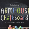 Farmhouse Chalkboard Font