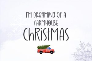 Alternative view of Farmhouse Christmas Font