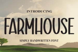 Farmhouse Font