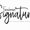 Farmhouse Signature Font