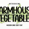 Farmhouse Vegetables Font