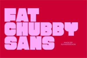 Fat Chubby Font