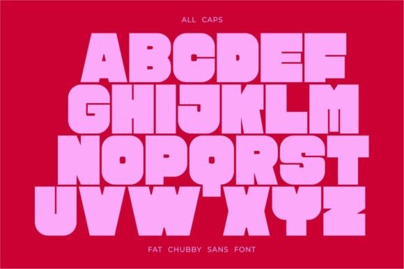 Fat Chubby Font - Image 7