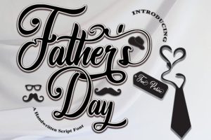 Father's Day  Font