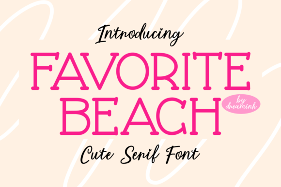 Favorite Beach Font