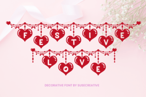 Festive Love Font