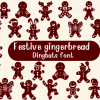 Festive Gingerbread Font