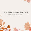 Field Trip Typewriter Font