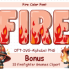 Fire Font