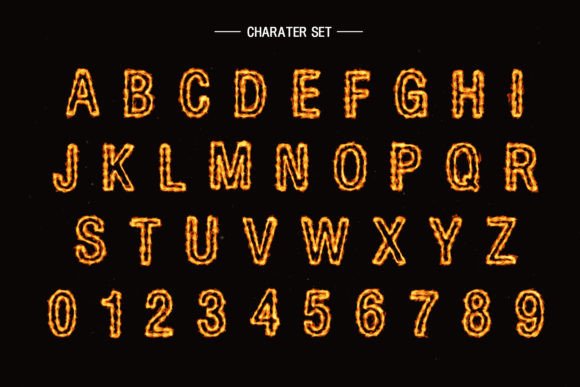 Fire Font - Image 8
