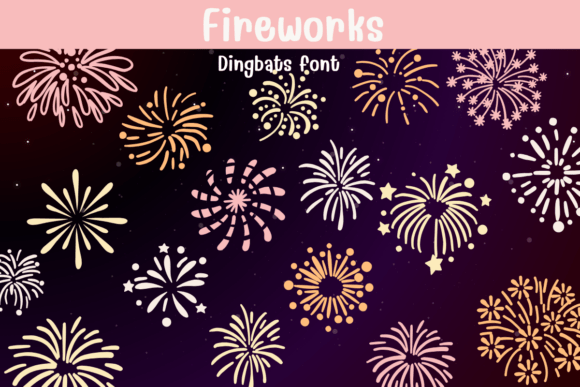 Fireworks Font