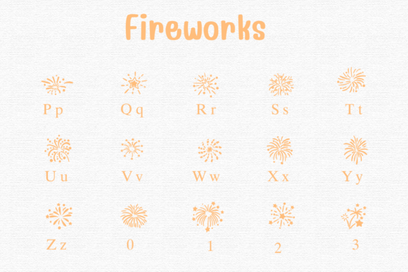Fireworks Font - Image 3