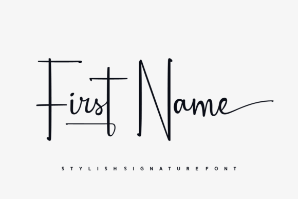 First Name Font