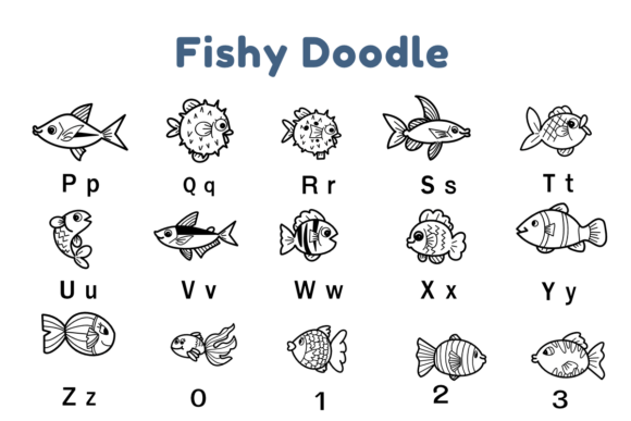 Fishy Doodle Font - Image 6