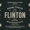 Flinton Family Font