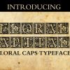 Floral Capitals Font