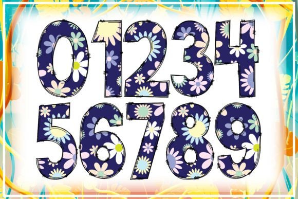 Floral Font - Image 3