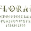 Floral Font