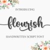 Flourish Font