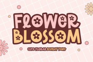 Flower Blossom Font