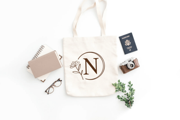 Flower Monogram Font - Image 4