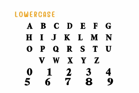 Flower and Bee Font - Image 3