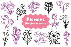Flowers Font