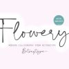 Flowery Font