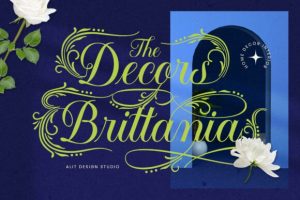 Alternative view of Flowmery Font