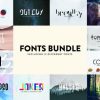 Fonts Bundle Vol 1  Font