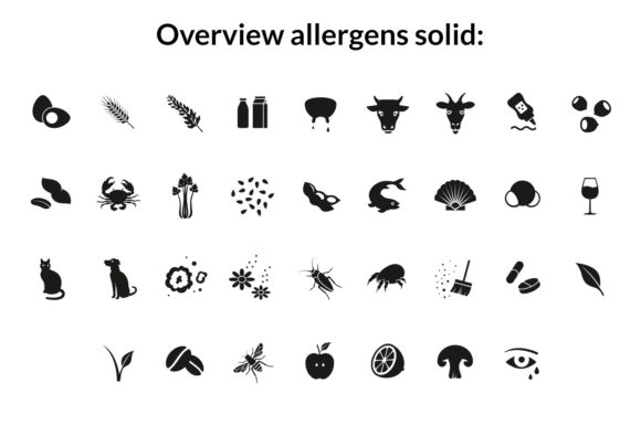 Food & Allergen Font - Image 4