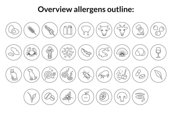 Food & Allergen Font - Image 6