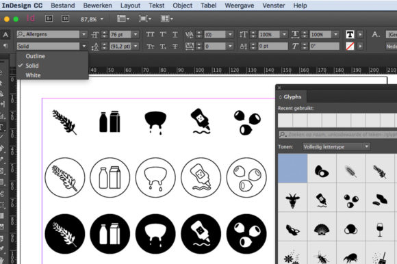 Food & Allergen Font - Image 7