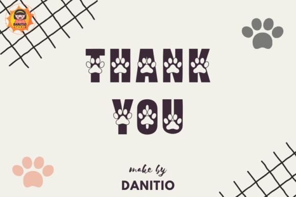 Foot Dog Font - Image 3