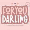 For You Darling Font