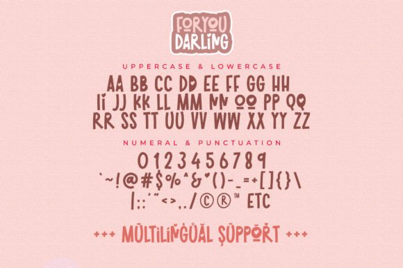 For You Darling Font - Image 7