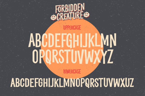 Forbidden Creature Font - Image 4