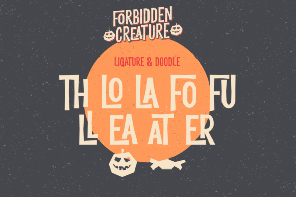 Forbidden Creature Font - Image 5
