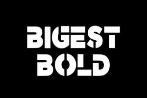 Alternative view of Force Army Font