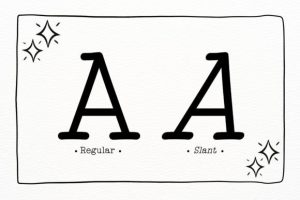 Alternative view of Fox Machine Font