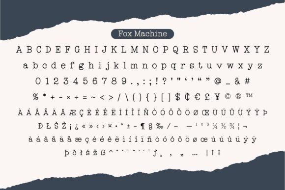 Fox Machine Font - Image 9