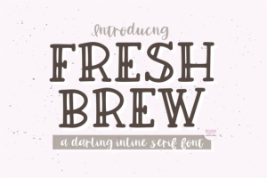 Fresh Brew Font